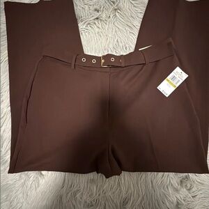 Michael Kors Chocolate Wide Leg Pants